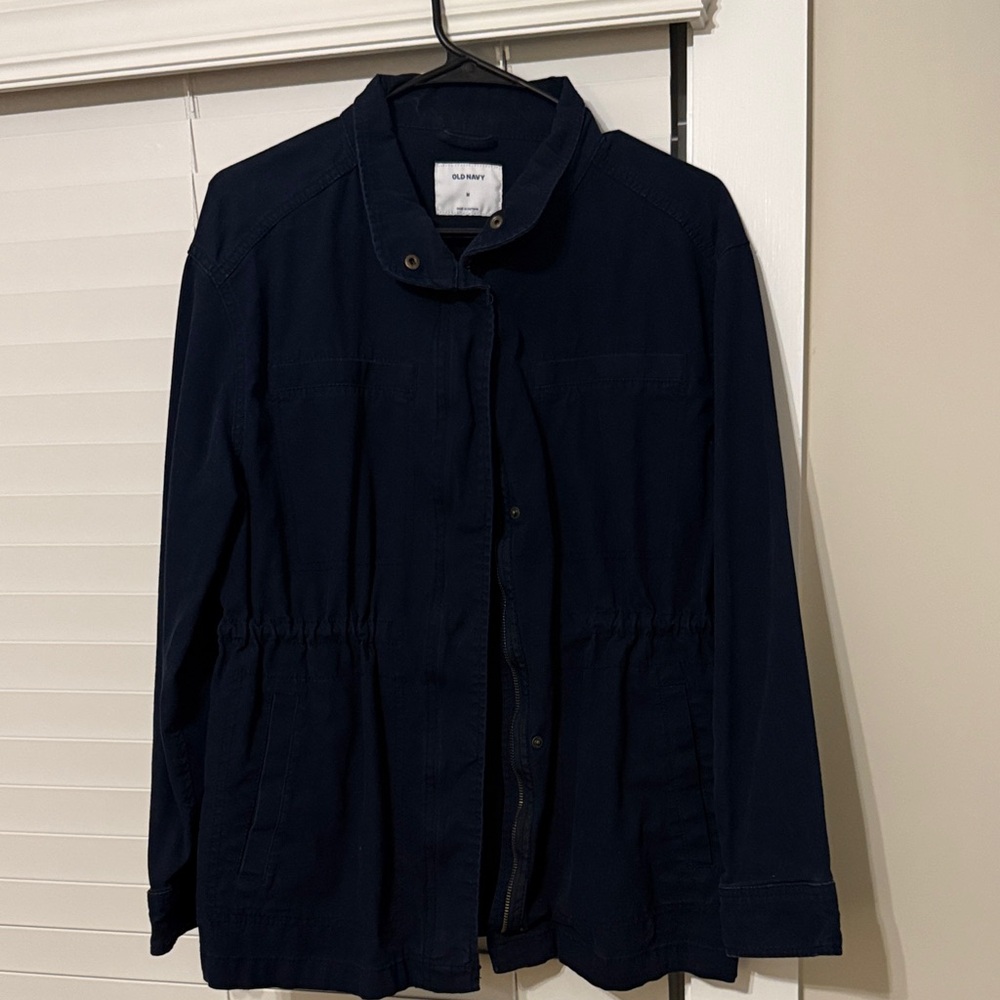 Old Navy Dark Blue Utility Jacket